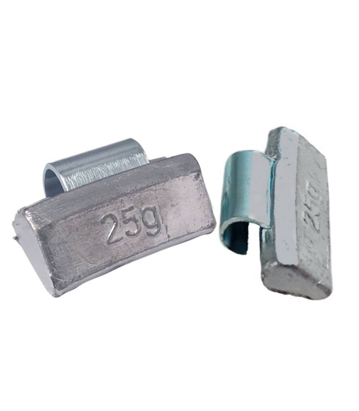 PLOMO PARA BALANCEO AL CAVI 25GR 100 UND